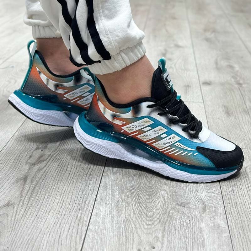 کتونی مردانه مدل ADIDAS آدیداس رنگ کله غازی مشکی کد 57909