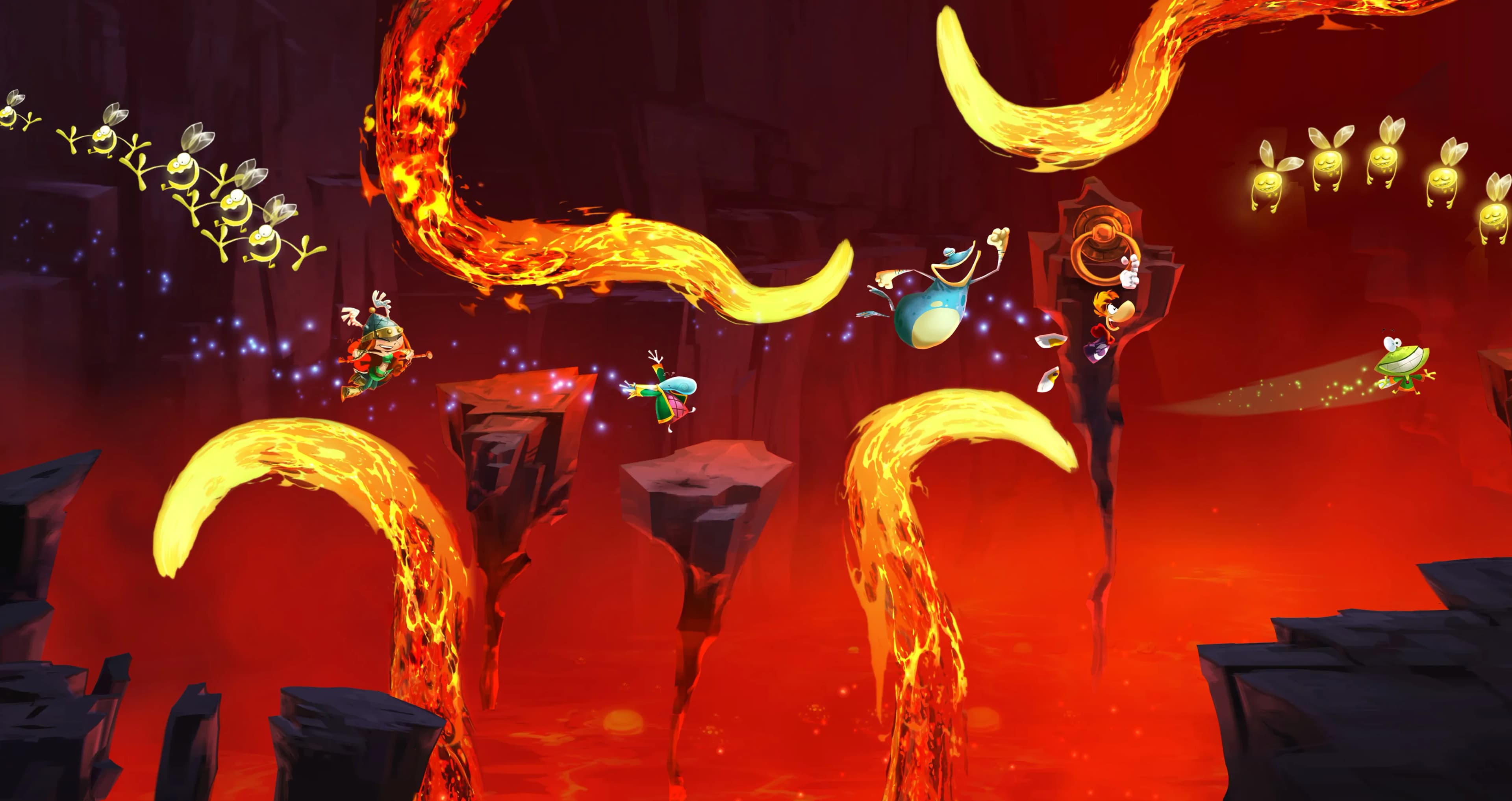 دیسک بازی Rayman Legends برای پلی استیشن 4 Stock — تصویر ۴