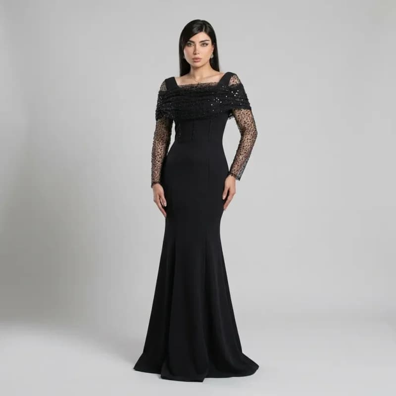 پیراهن مجلسی بلند زنانه نایرا آنجل با امکان خرید قسطی