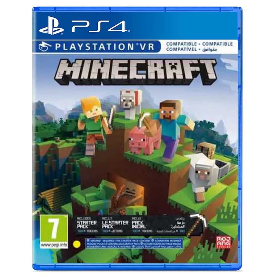 دیسک بازی Minecraft VR Compatible برای پلی استیشن 4