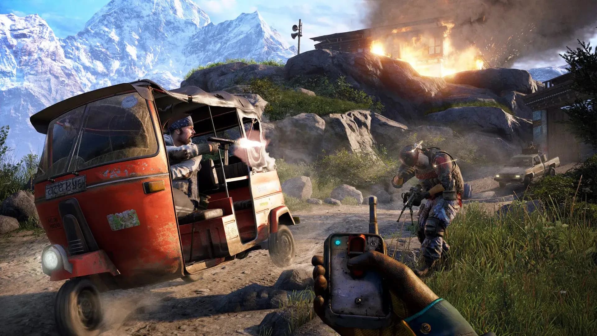 دیسک بازی Farcry 4 برای پلی استیشن 4 Stock — تصویر ۳