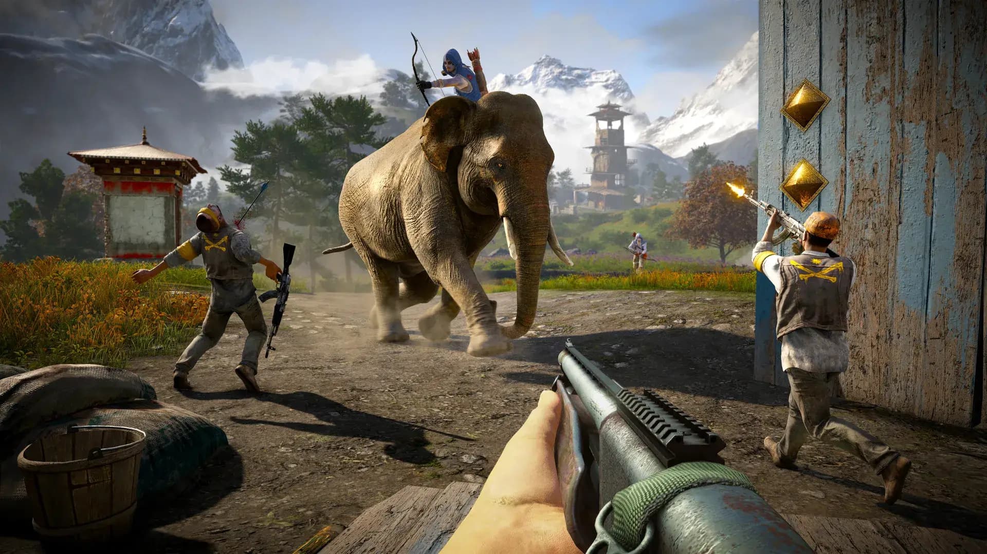 دیسک بازی Farcry 4 برای پلی استیشن 4 Stock — تصویر ۴
