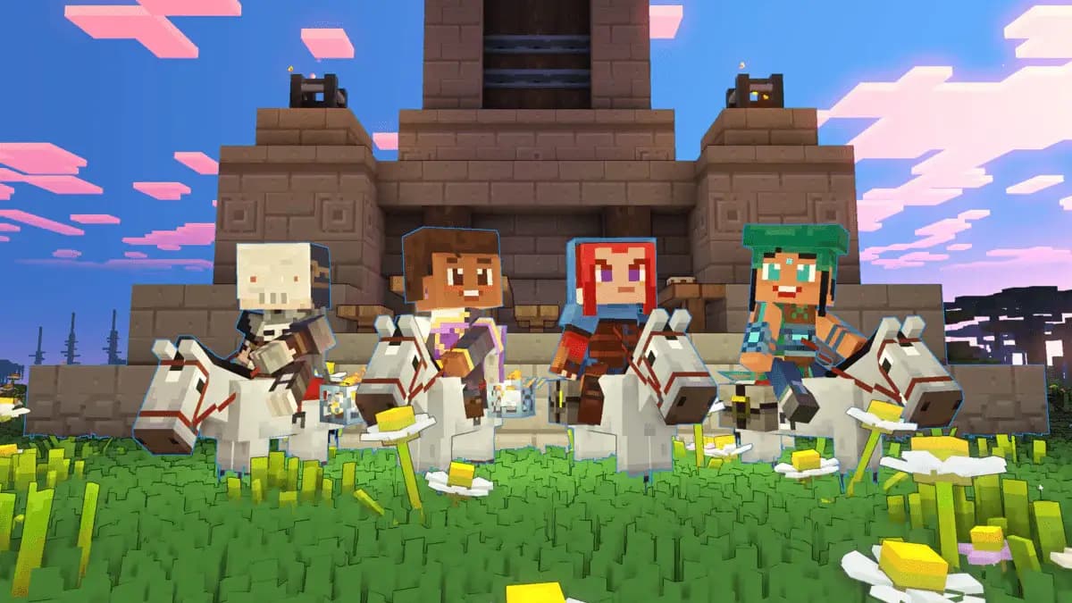 دیسک بازی Minecraft Bedrock برای پلی استیشن 4 Stock — تصویر ۳