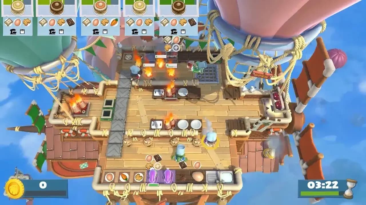 دیسک بازی Overcooked! All You Can Eat برای پلی استیشن 5 — تصویر ۴