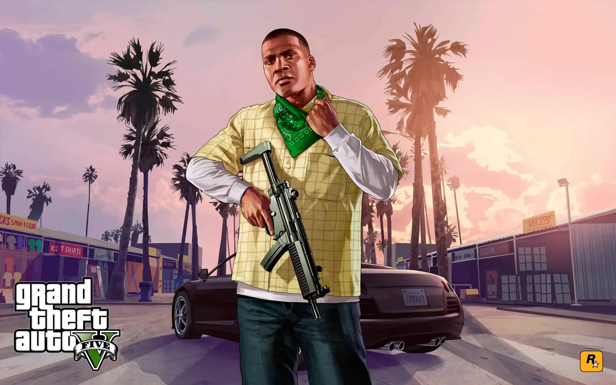 دیسک بازی Grand Theft Auto The V (GTA V) برای پلی استیشن 4 Stock — تصویر ۵