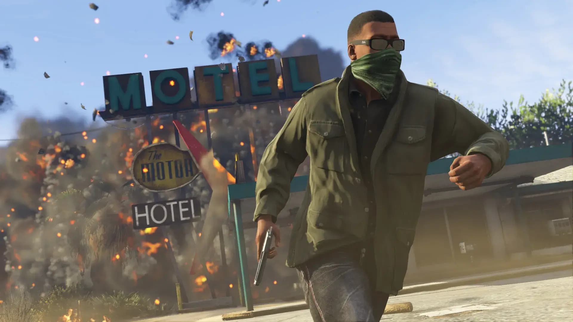 دیسک بازی Grand Theft Auto The V (GTA V) برای پلی استیشن 4 Stock — تصویر ۶
