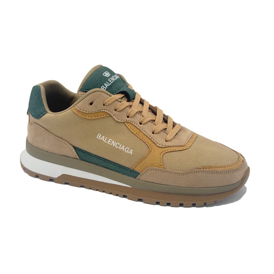 کتونی اسپرت مردانه مدل بالنسیاگا BALENCIAGA رنگ کرم کد 51146 — تصویر ۳