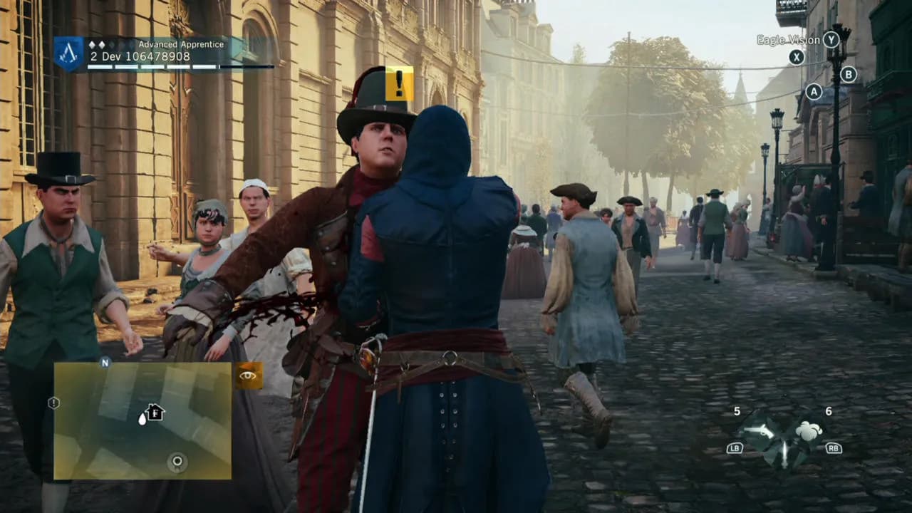 دیسک بازی Assassin’s Creed Unity برای پلی استیشن 4 Stock — تصویر ۶