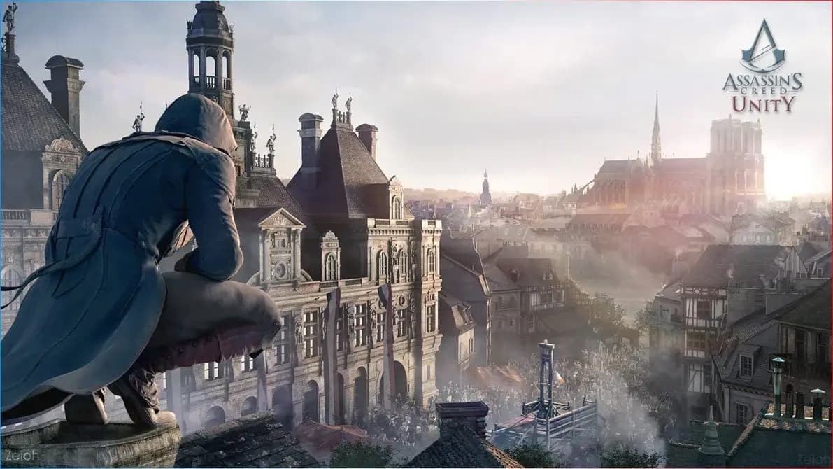 دیسک بازی Assassin’s Creed Unity برای پلی استیشن 4 Stock — تصویر ۳