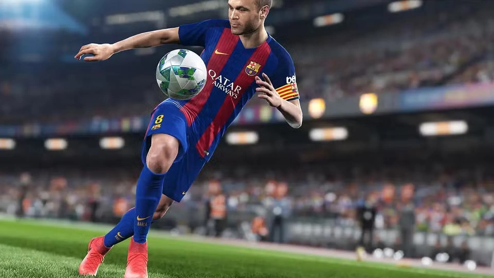 دیسک بازی EFootball PES 2018 برای پلی استیشن 4 Stock — تصویر ۲