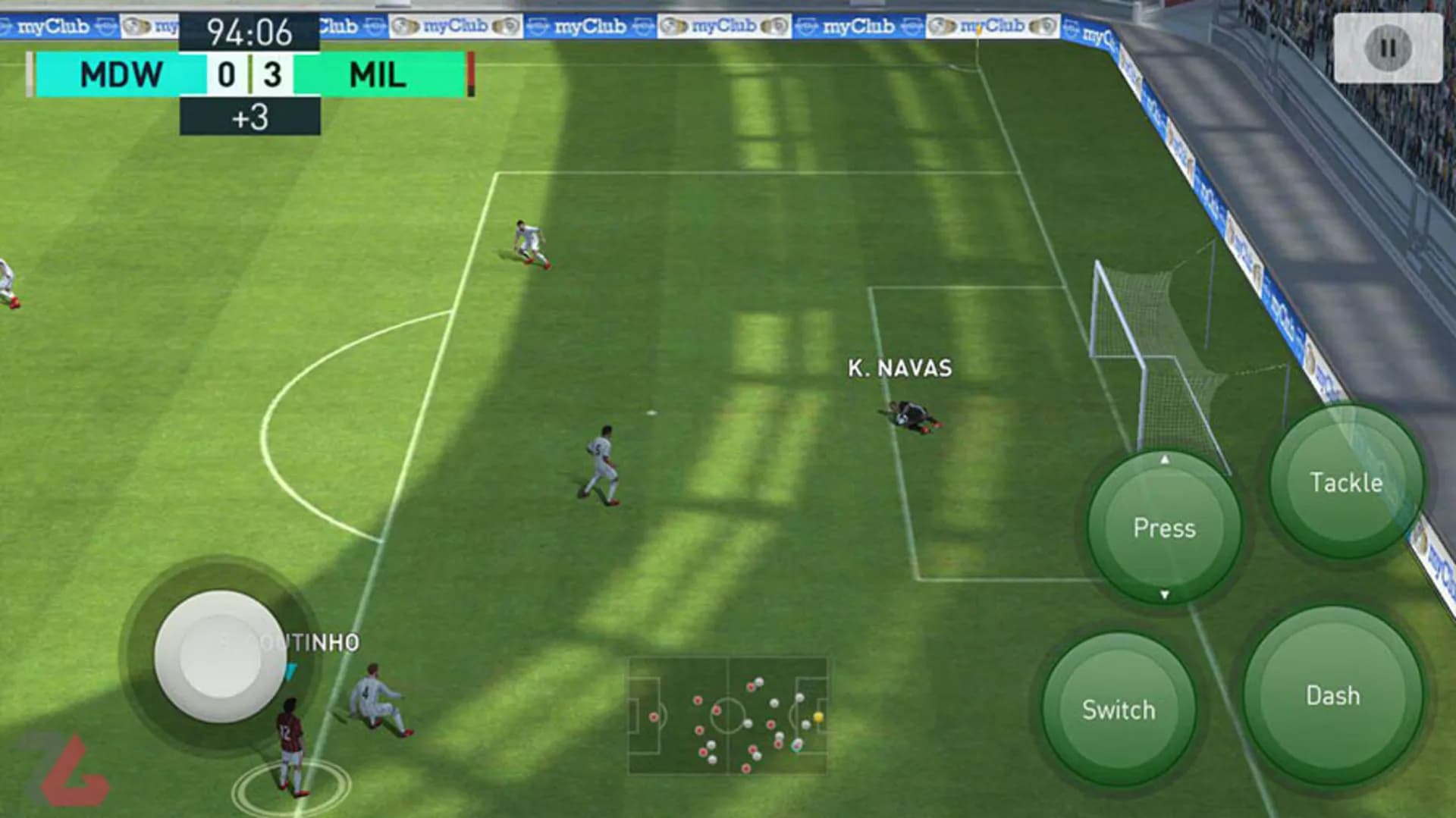 دیسک بازی EFootball PES 2018 برای پلی استیشن 4 Stock — تصویر ۴