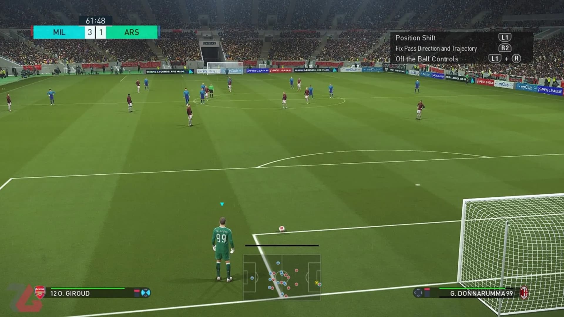 دیسک بازی EFootball PES 2018 برای پلی استیشن 4 Stock — تصویر ۸