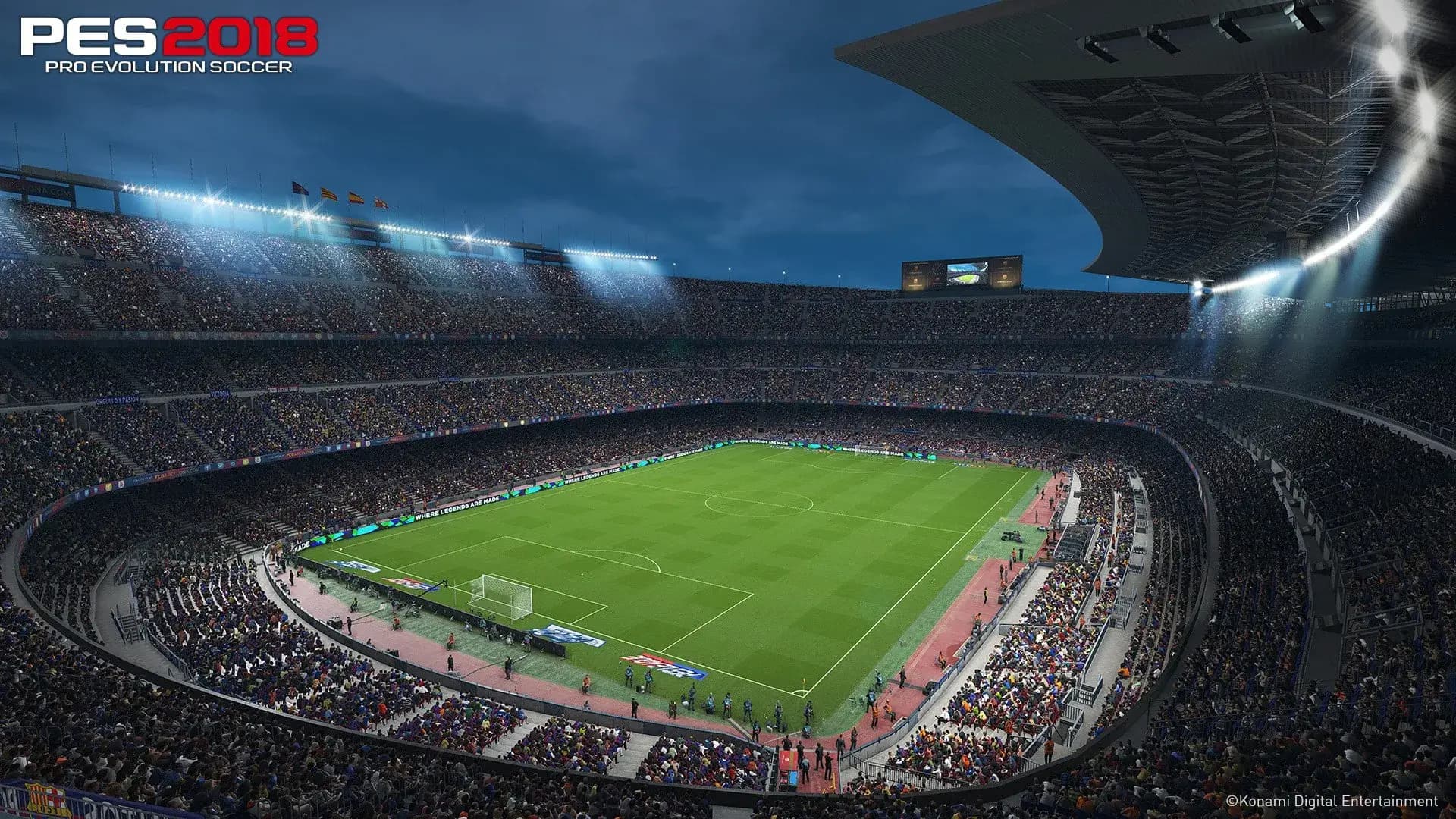 دیسک بازی EFootball PES 2018 برای پلی استیشن 4 Stock — تصویر ۵