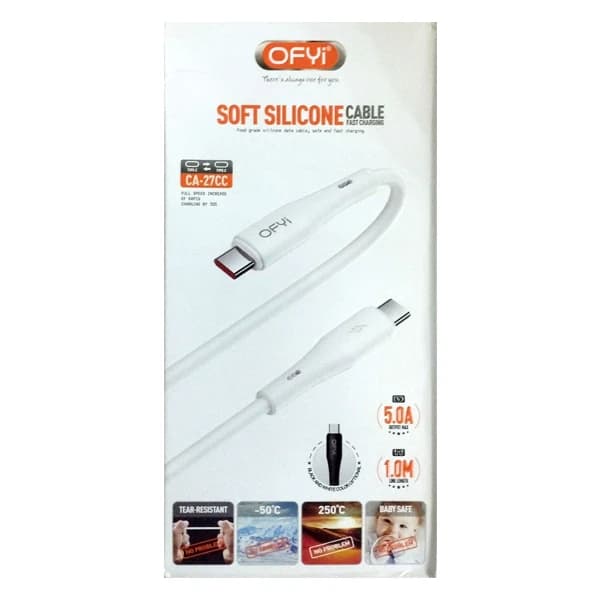 کابل شارژ USB-C اوفی مدل CA-27CC — تصویر ۲