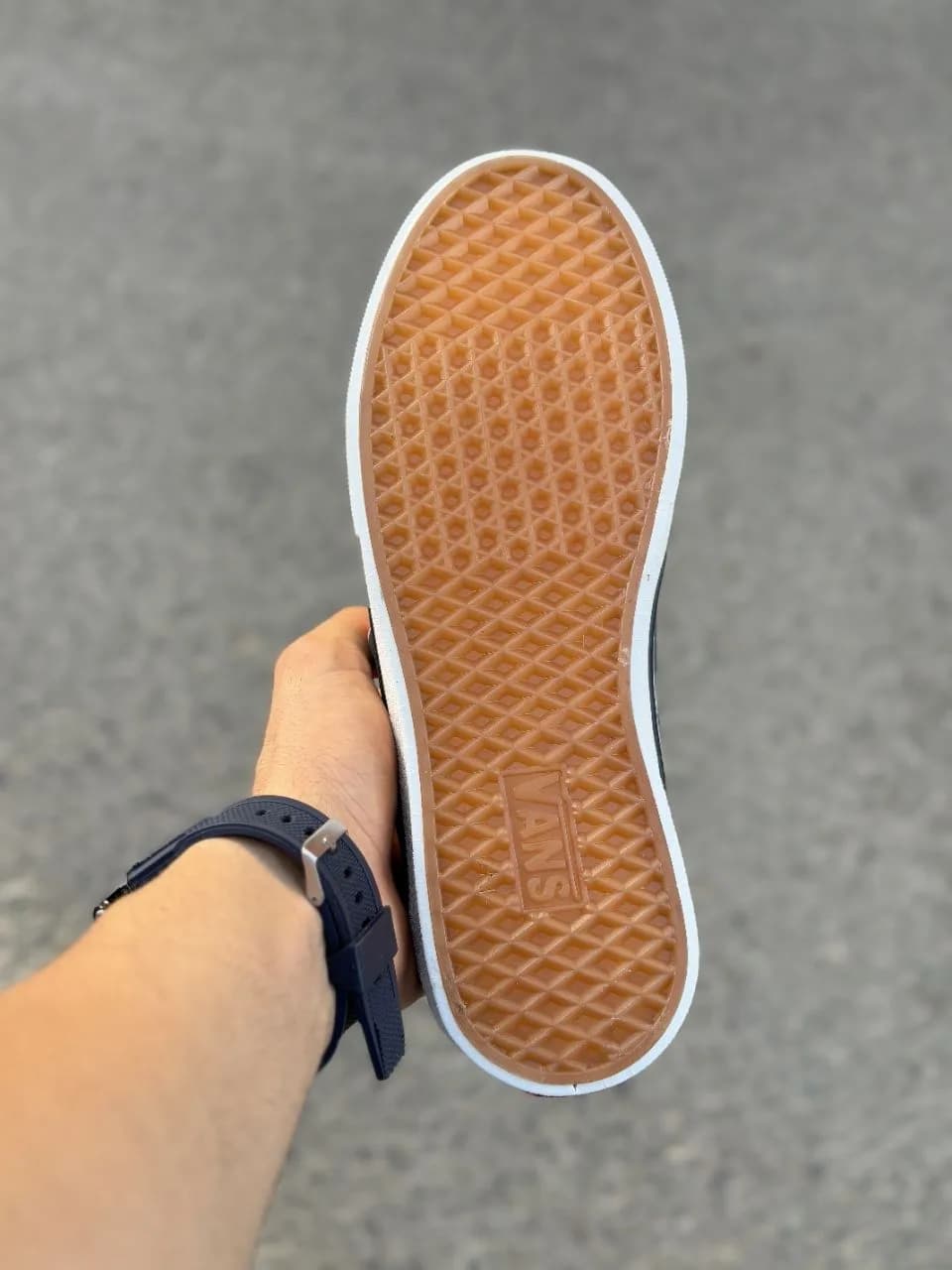 کتونی ونس اولد اسکول ساقدار / آبی سفید / AS / کد 27118 — تصویر ۱۰