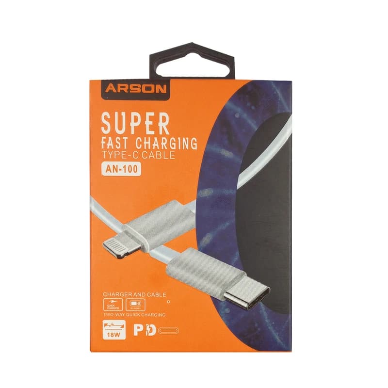 کابل شارژ USB-C به lightning آرسون مدل AN-100