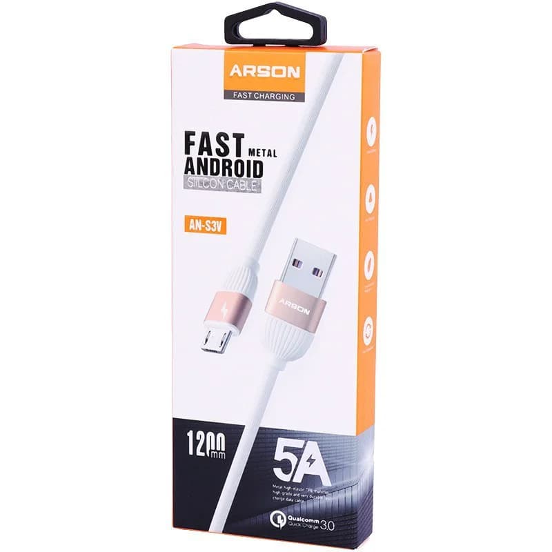 کابل شارژ USB به microUsb آرسون مدل AN-S3V