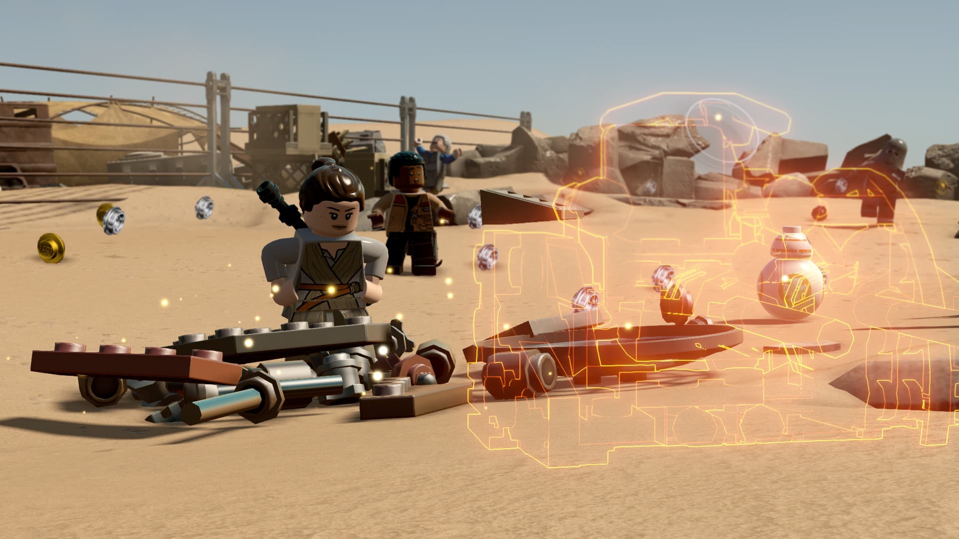 بازی Lego Star The Force Awakens Wars برای پلی استیشن 4 Stock — تصویر ۳