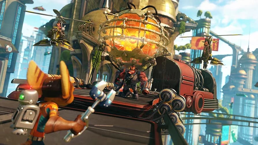 Game Ratchet and Clank (Ratchet & Clank) For PlayStation 4 (PS4) — تصویر ۳