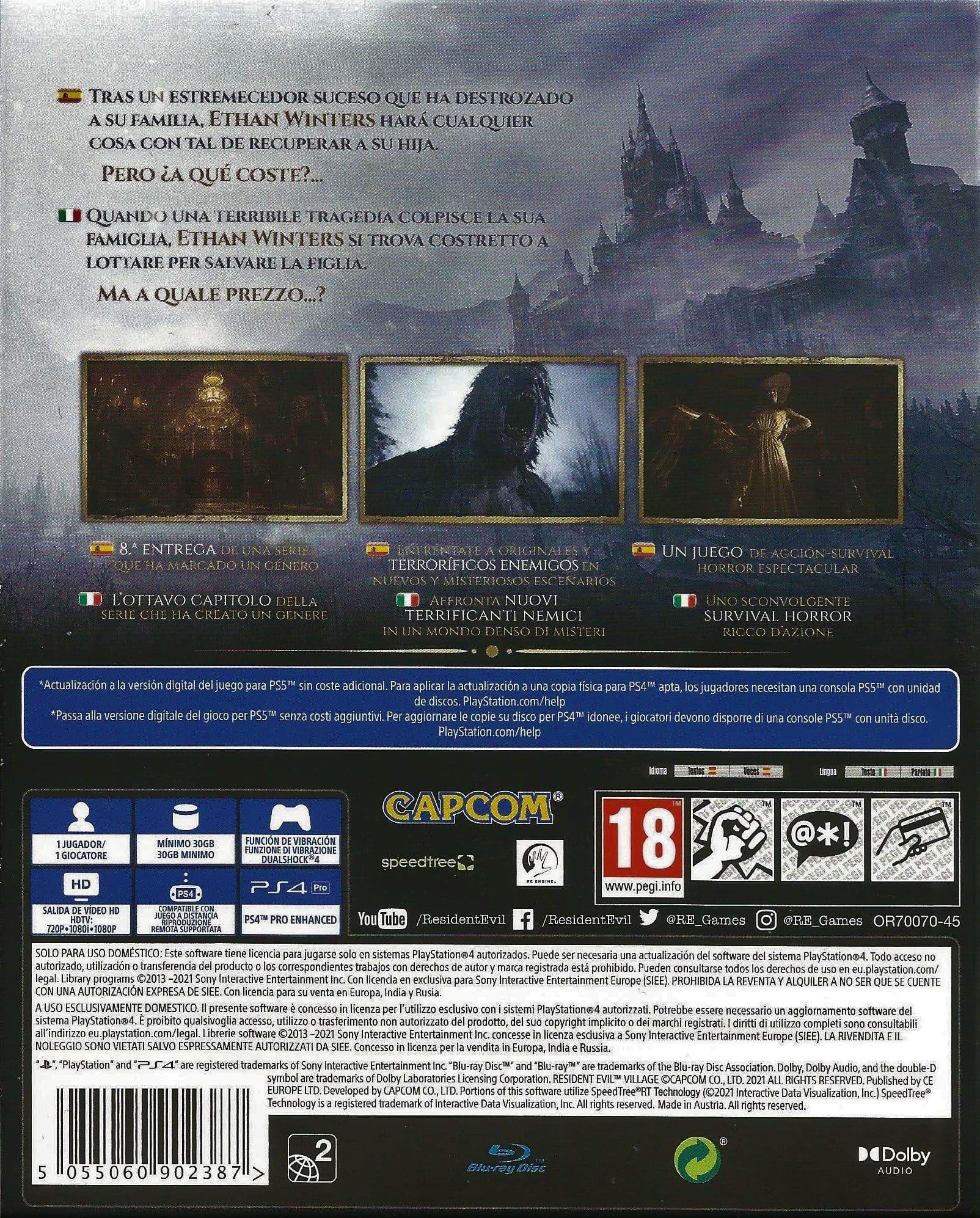 Game Resident Evil Village (8) for PlayStation 4 — تصویر ۲