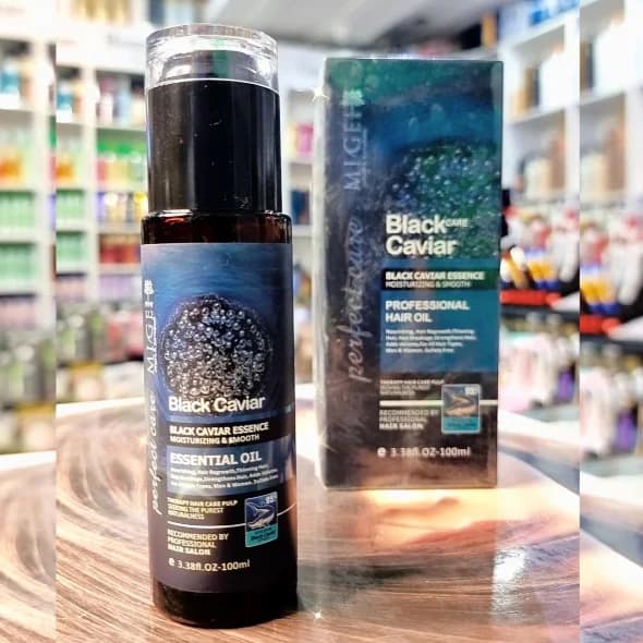 روغن مو میگ خاویار سیاه 100 میل