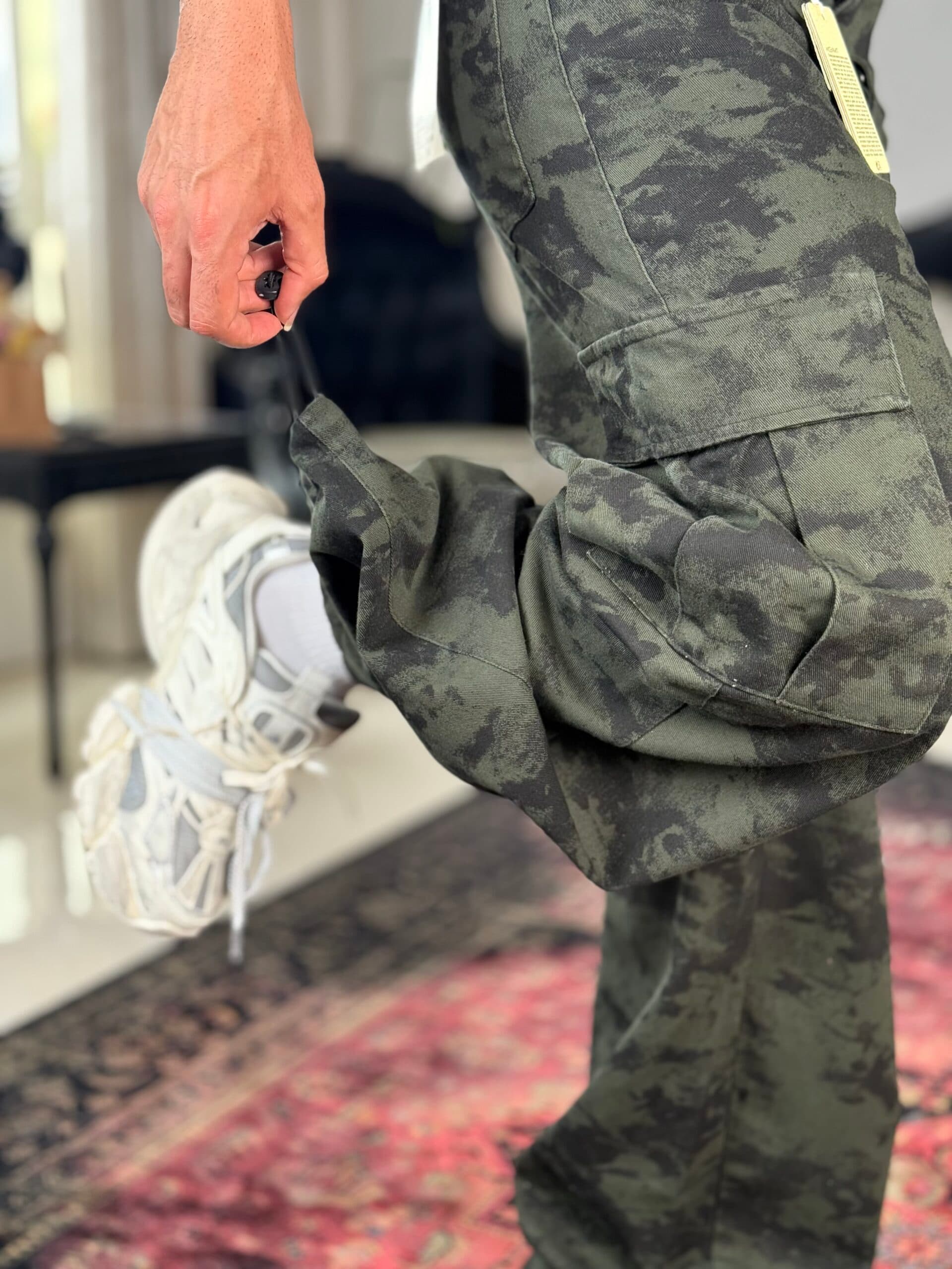 شلوار چریکی کارگو وارداتی+دورنگ جذاب