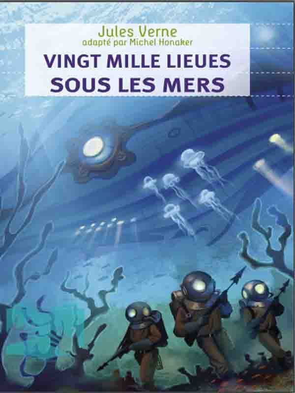 کتاب بیست هزار فرسنگ زیر دریا به زبان فرانسه(Vingt mille lieues sous les mers)