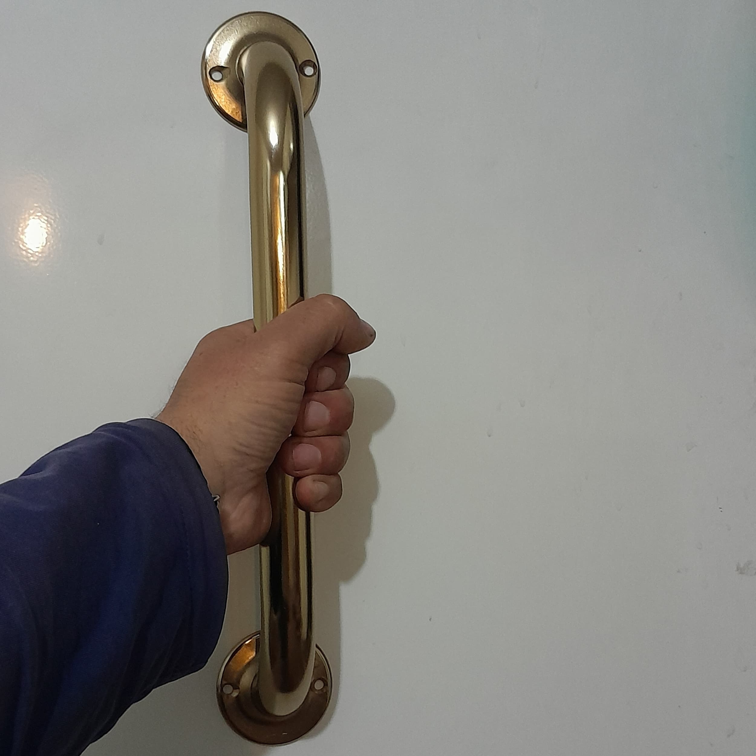 دستگیره کمکی شاهگل 30 سانت طلایی — تصویر ۲