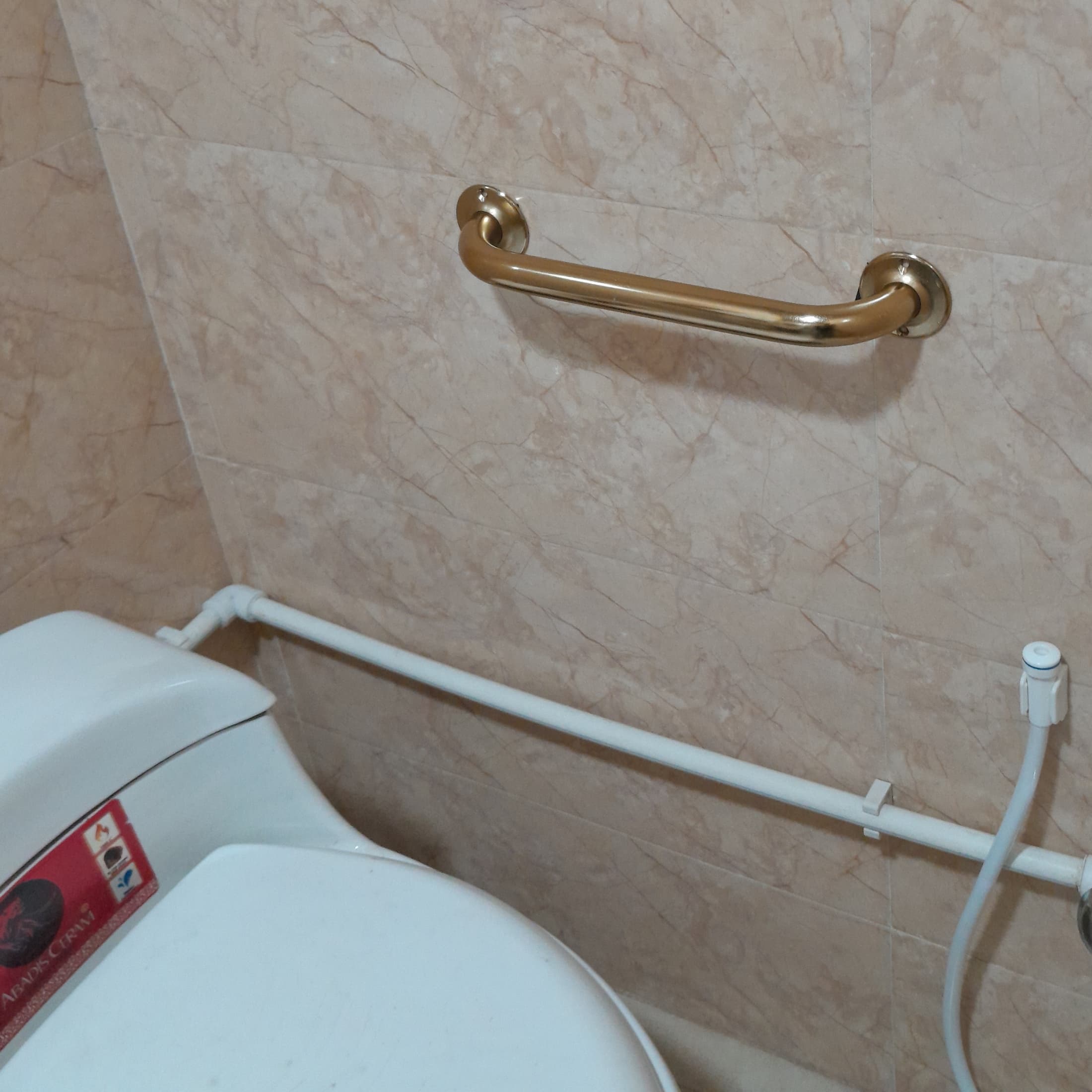 دستگیره کمکی شاهگل 30 سانت طلایی — تصویر ۳