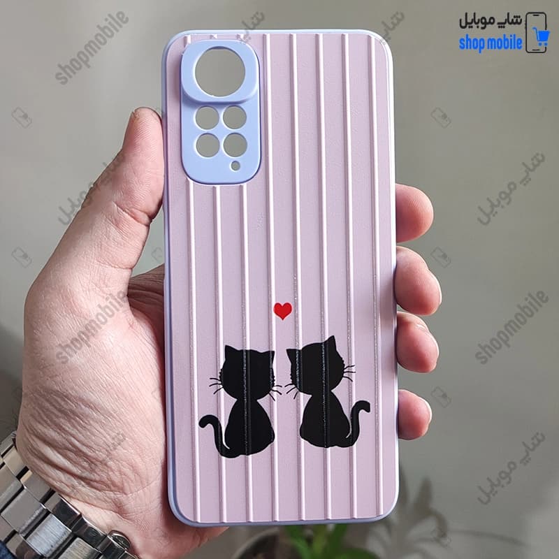 قاب گوشی شیائومی ردمی نوت 11 4G / نوت 11S 4G (کاور کبریتی طرح گربه عاشق)
