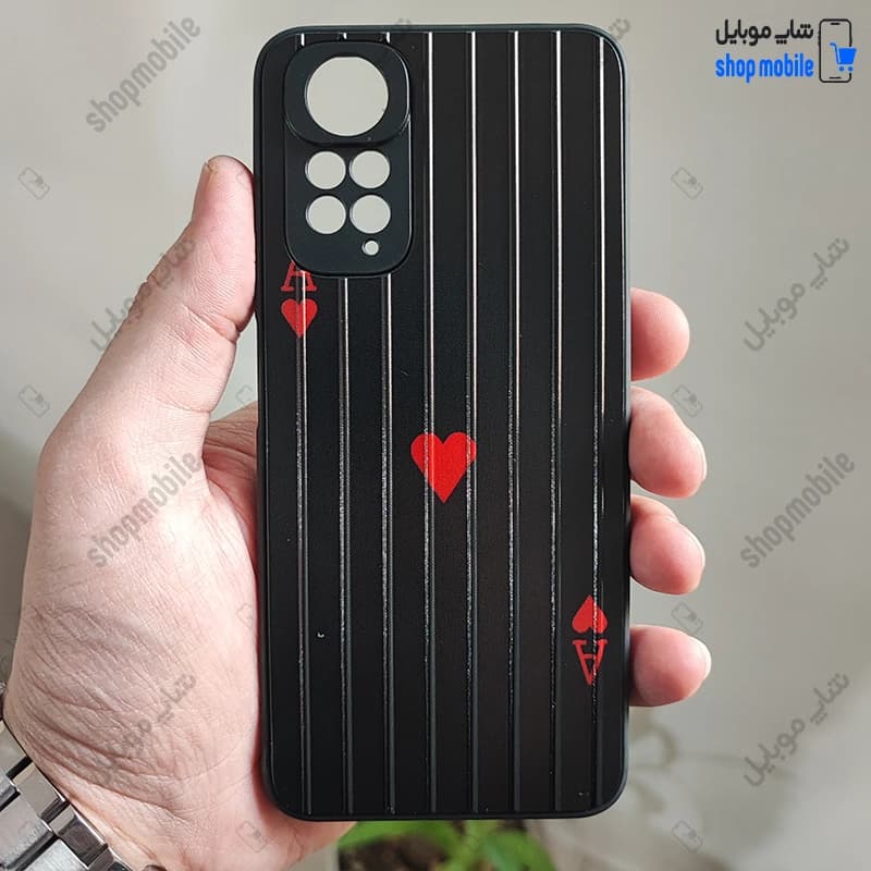 قاب گوشی شیائومی ردمی نوت 11 4G / نوت 11S 4G (کاور کبریتی طرح آس دل)