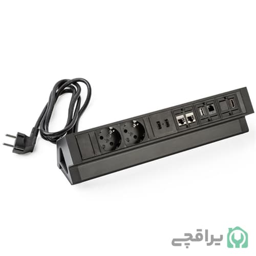 پریز توکار ملونی کد 10046