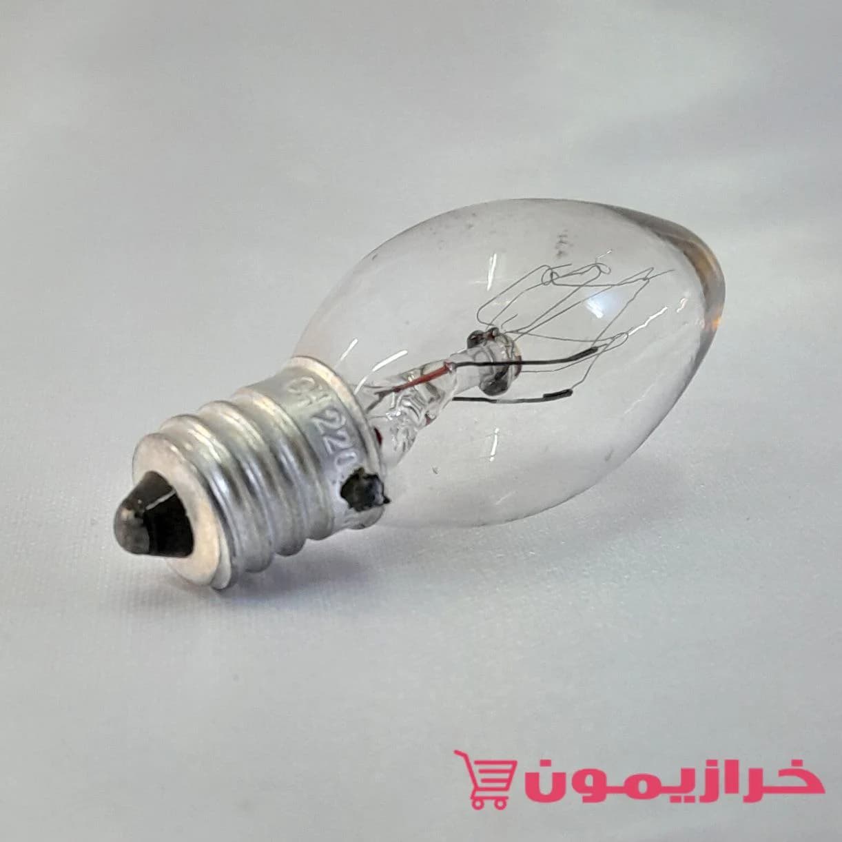 لامپ پیچی 15 وات شمعی ژانومه