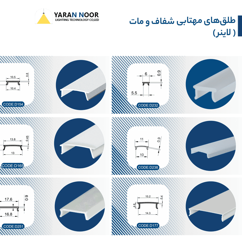 دیفیوز لاین نوری قرنیز کد100