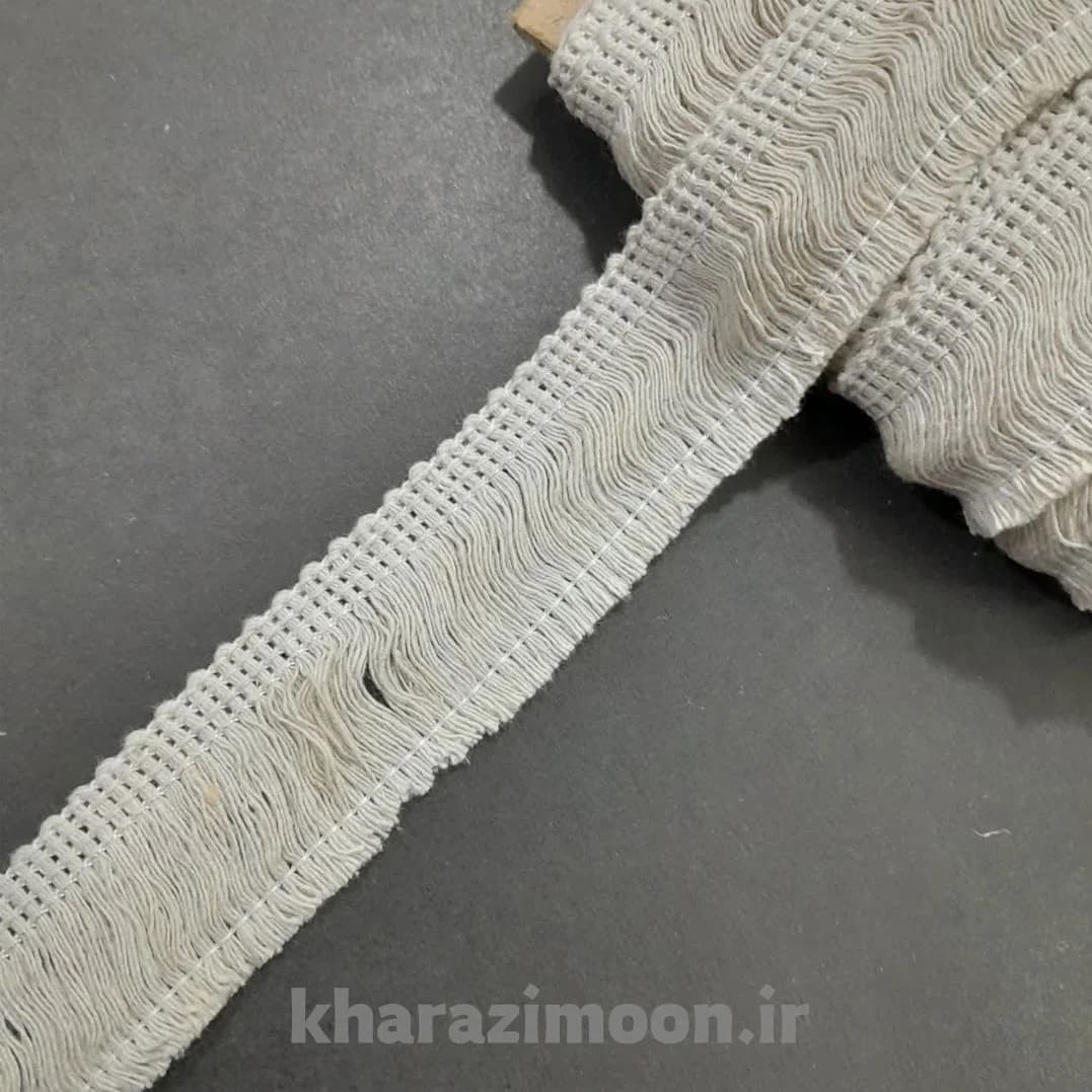 ریشه کنفی تزئینی خرج کار لباس عرض 3.5