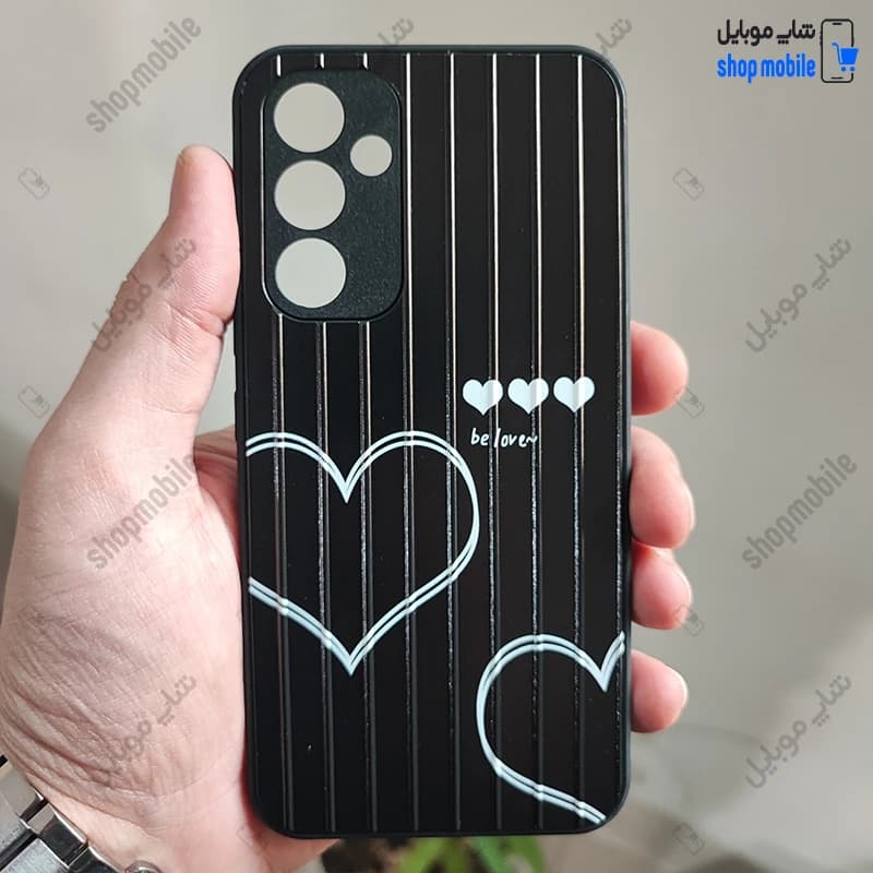 قاب گوشی سامسونگ گلکسی A34 (کاور کبریتی طرح آس دل)