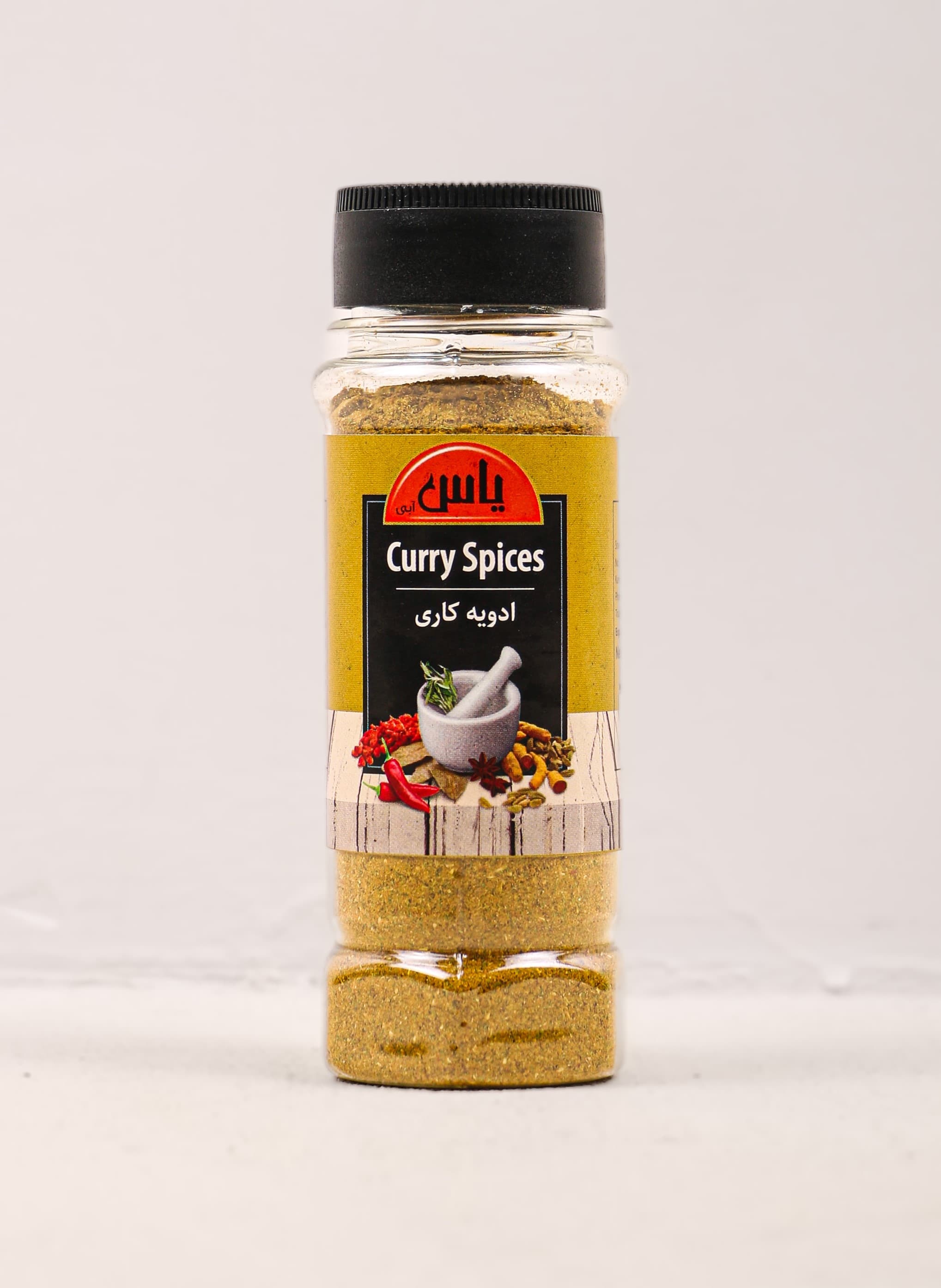 ادویه کاری 75 گرمی یاس آبی (پت)