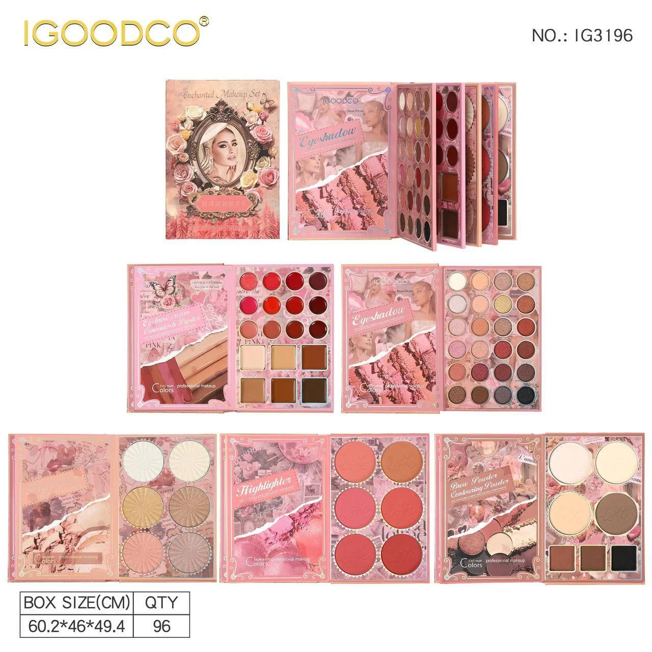 پالت آرایشی آلبومی چندکاره IGOODCO
