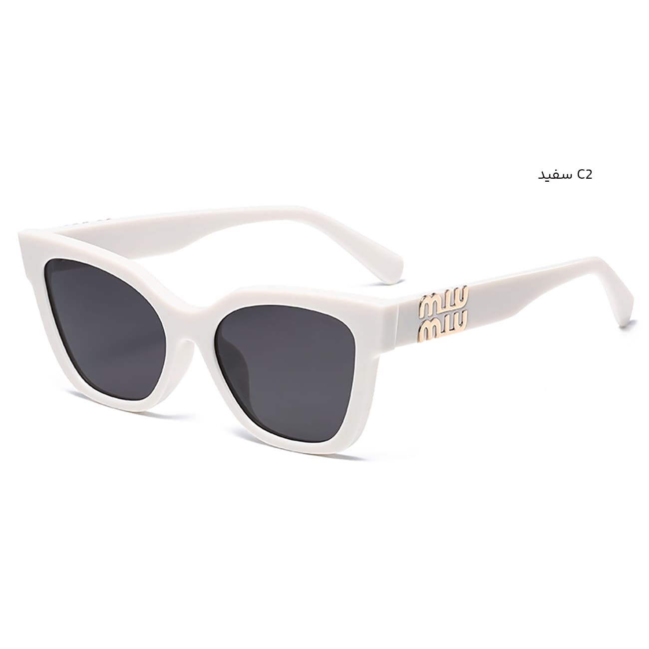 عینک آفتابی زنانه کارن بازار Karen Bazaar مدل TR2555 پلاریزه UV400 — تصویر ۳