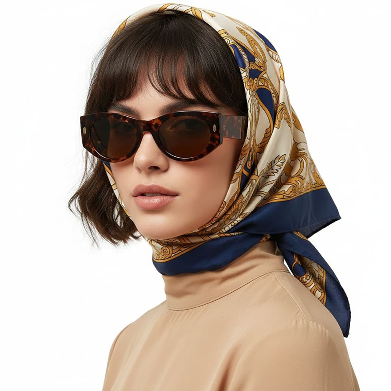 عینک آفتابی زنانه کارن بازار Karen Bazaar مدل TR25461پلاریزه UV400 — تصویر ۲