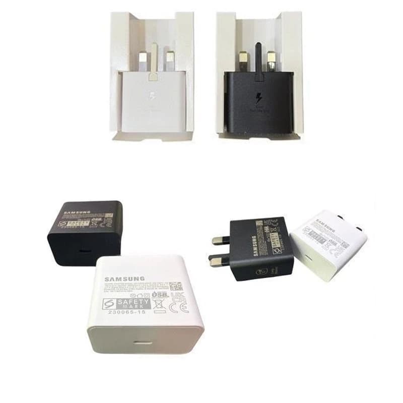 کلگی شارژر اصلی سامسونگ 25 وات مدل T2510 سوپر فست شارژ، دارای NFC – ساخت ویتنام — تصویر ۳