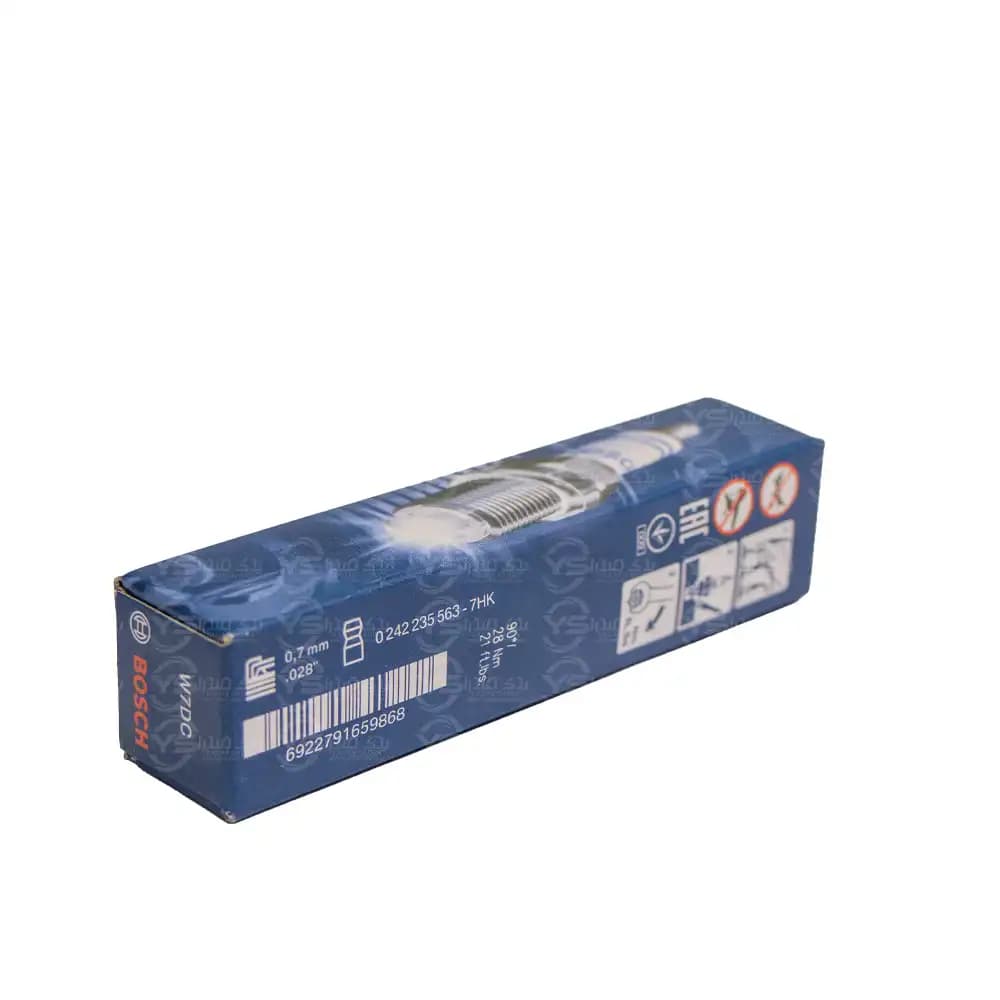 شمع کاربرات بوش Bosch W7DC - یدک صدرا — تصویر ۳