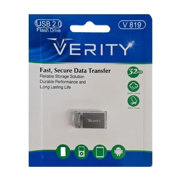 فلش مموری 32 گیگابایت وریتی مدل VERITY V-819 — تصویر ۲