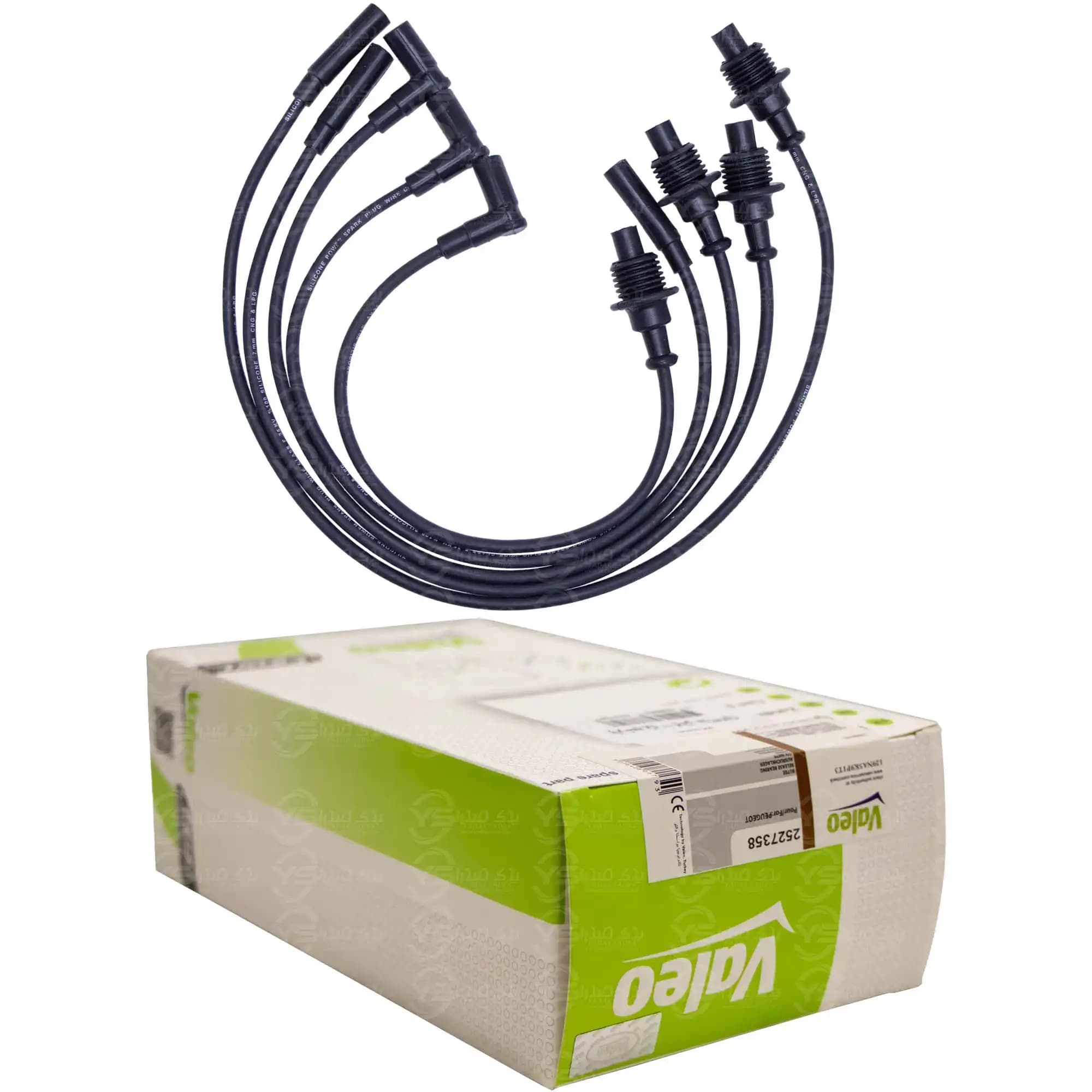 وایر شمع پژو 2000 سیلیکونی ولئو Valeo | خرید اقساطی
