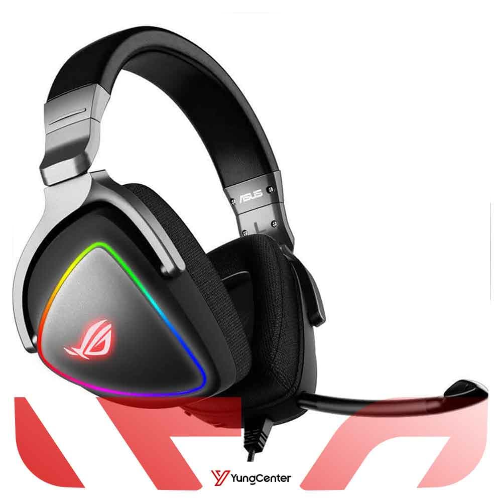 هدست مخصوص بازی ایسوس Headset Gaming Asus ROG Delta - یانگ سنتر - حرفه‌ای خرید کن — تصویر ۲