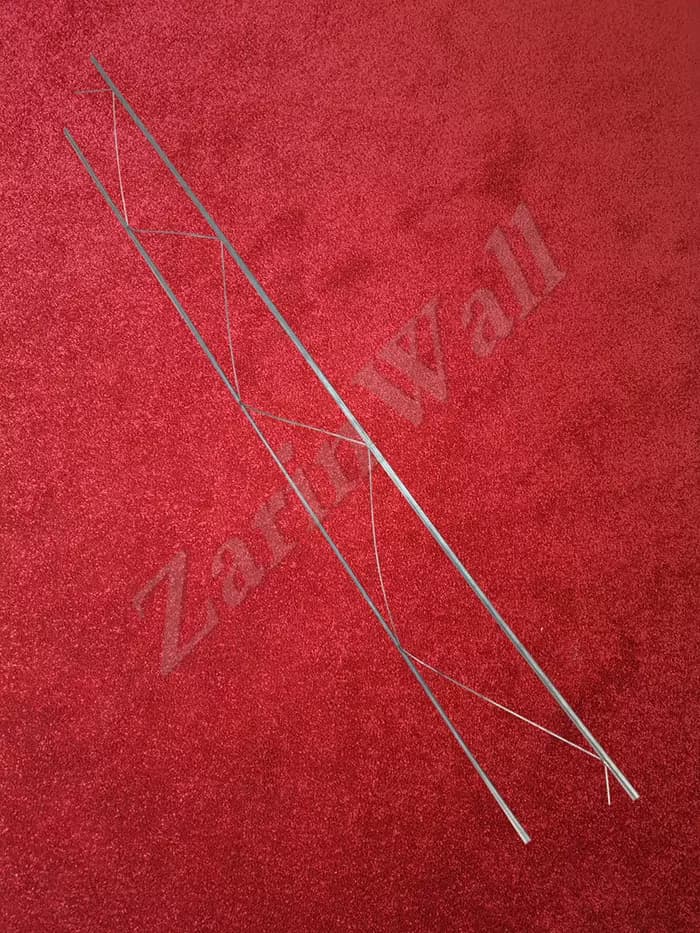 میلگرد بستر گالوانیزه خرپایی (طول 3 متر) — تصویر ۳