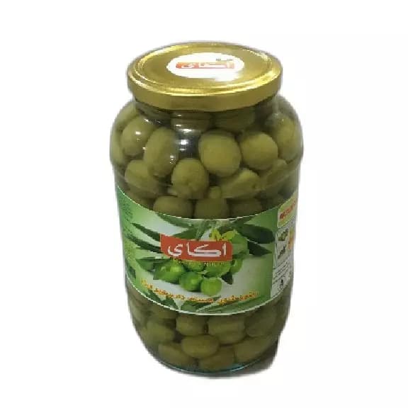 زیتون شور هسته دار لوکس آکای(2 کیلویی)