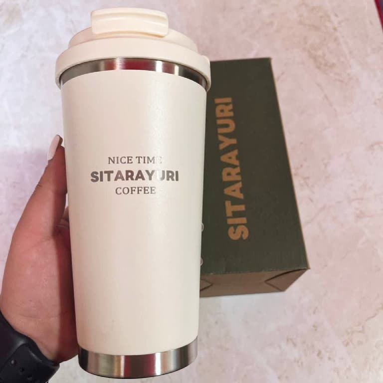 تراول ماگ SITARAYURI (استخوانی) - مرکز پخش کتاب های آموزش زبان خارجه