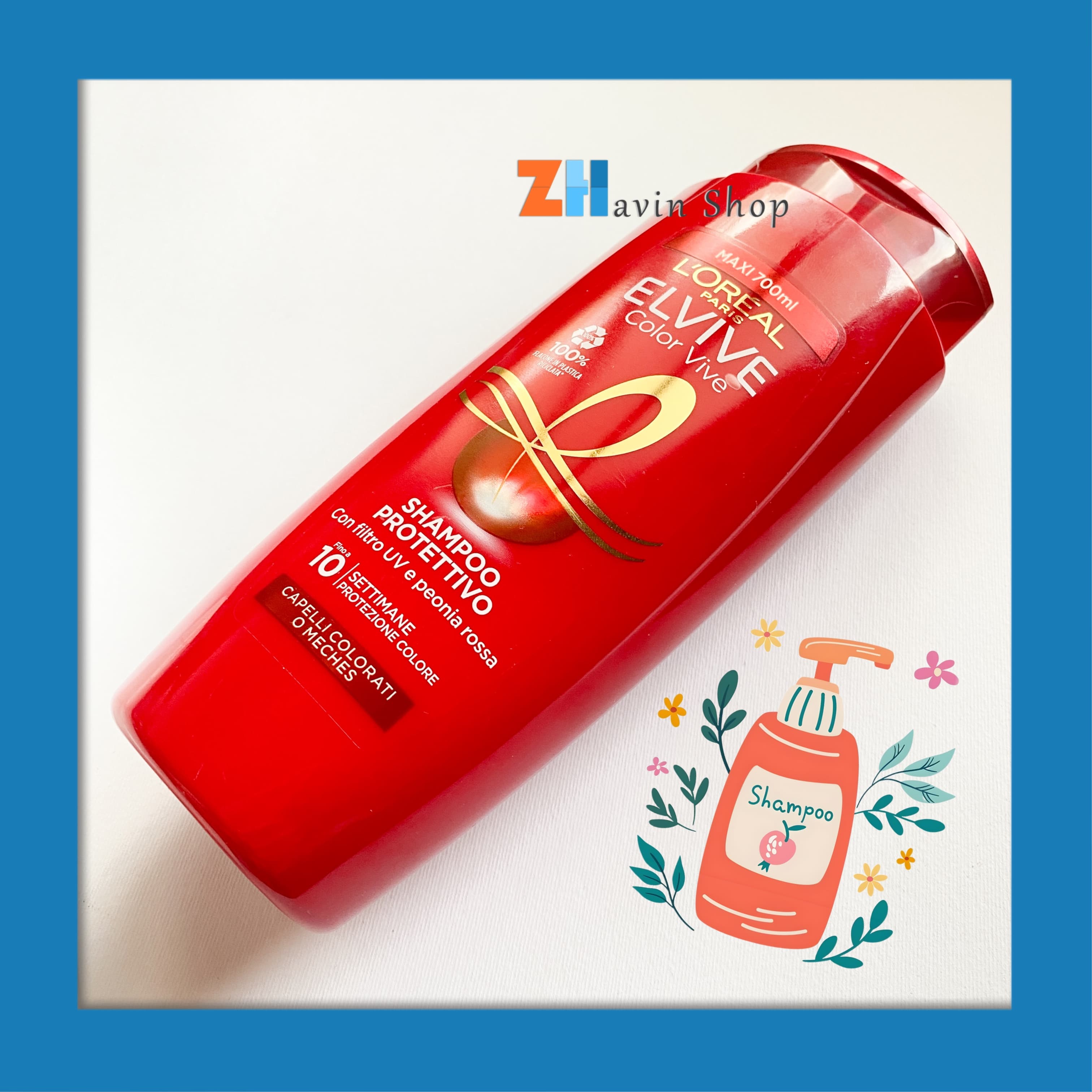 شامپو موهای رنگ شده لورال مدل L'OREAL ELVIVE Color Vive