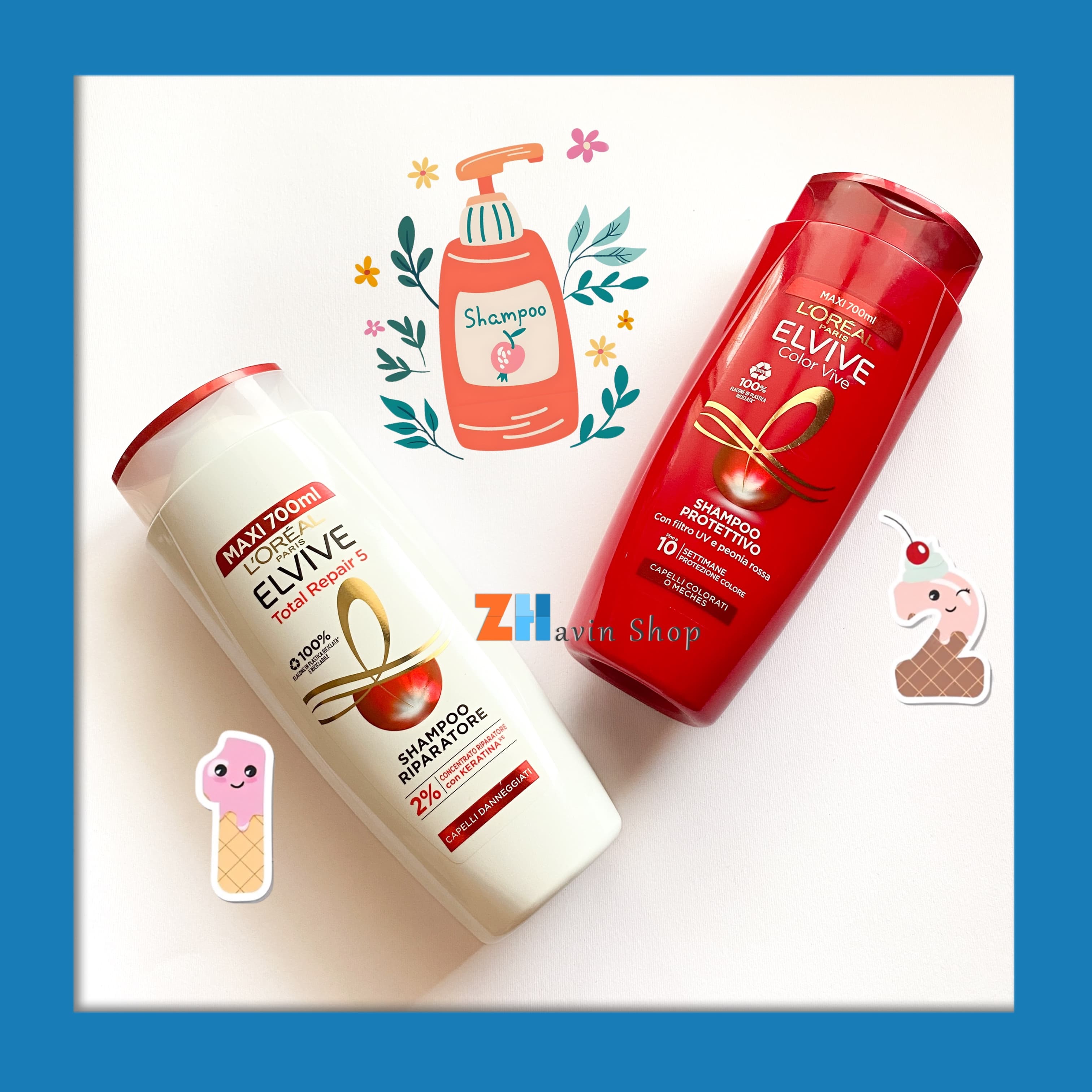 شامپو ترمیم مو لورال مدل توتال ریپیر L'OREAL ELVIVE Total Repair5 — تصویر ۳